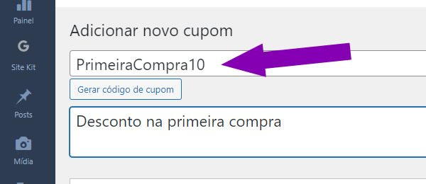 Como Criar Cupom de Desconto na Primeira Compra no WooCommerce?