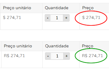 Corrige moeda, Plugin WooCommerce Brasil